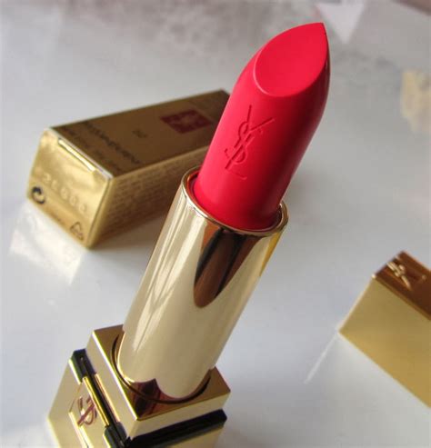 ysl rouge 52 rosy coral|YSL rose 52 lipstick.